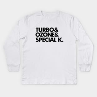 Turbo Ozone Special K blk Kids Long Sleeve T-Shirt